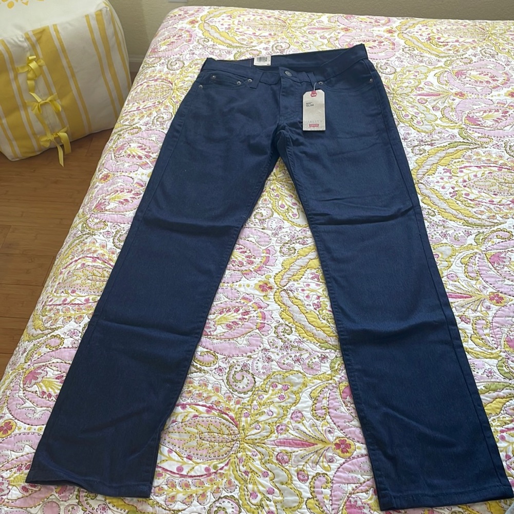 Levi Men’s slim stretch grey pants